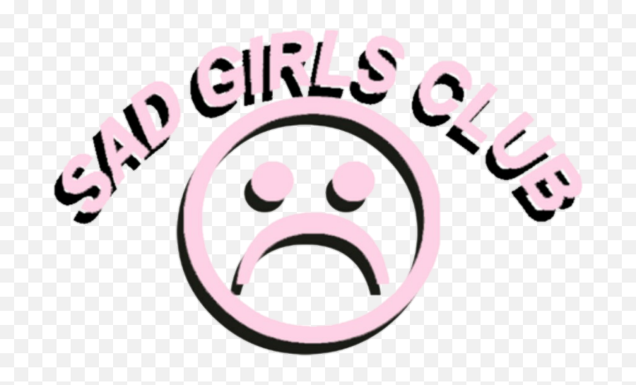 Image About Tumblr In Png By Young K On We Heart It - Logo Sad Girls Club Emoji,K Emoticon