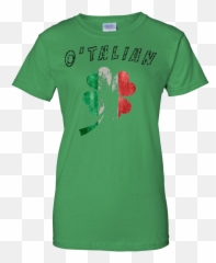 Italian Shirts - Ou0027Talian Italy Flag Funny TShirt Shamrock Emoji