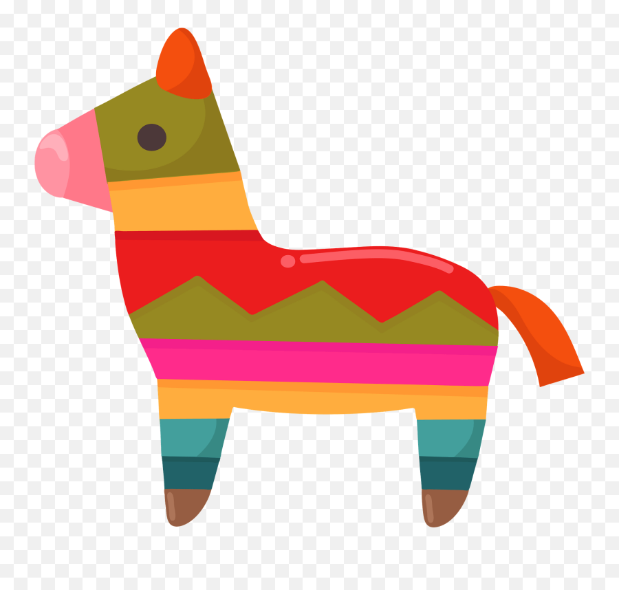 Donkey Piñata Clipart - Animal Figure Emoji,Emoji Pinata