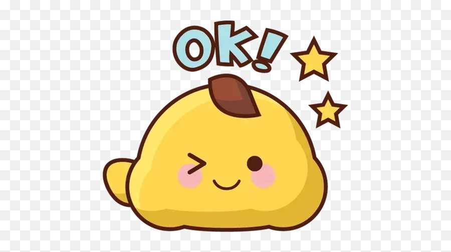 Cute Emojis Whatsapp Stickers - Stickers Cloud Cartoon Characters Saying Hi,Cute Text Emojis