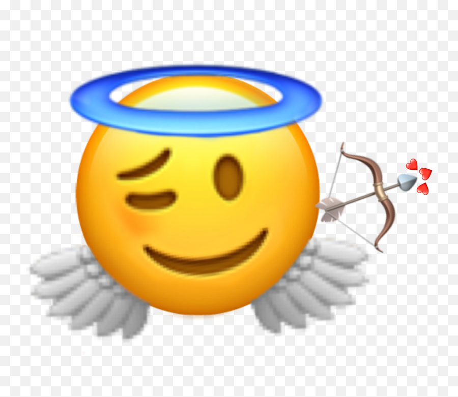 Emoji Sticker - Happy,Cupid Emoji