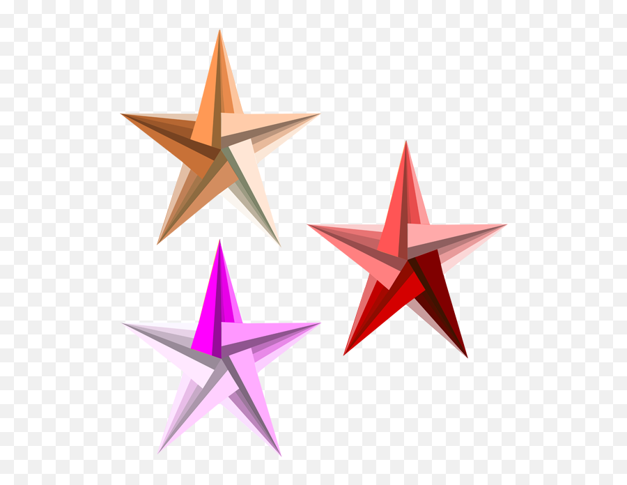 3 Stars Free Stock Photo - Triangle Emoji,Shining Star Emoji