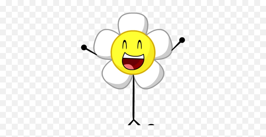 Daisy Flower - Happy Emoji,Hippy Emoticon