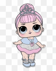 Drawing Chinese Doll Picture - Crystal Queen Lol Doll Emoji,Doll Emoji