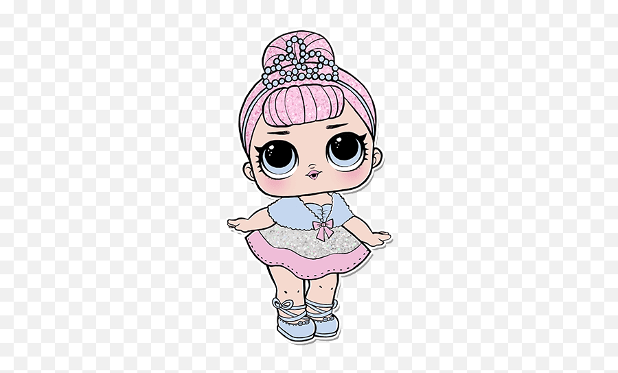 Drawing Chinese Doll Picture - Crystal Queen Lol Doll Emoji,Doll Emoji