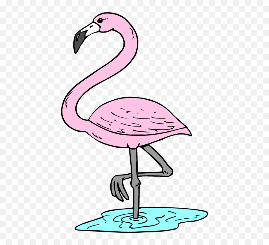 Free Flamingo Clipart - Flamingo Png Tropical Emoji,Pink Flamingo Emoji