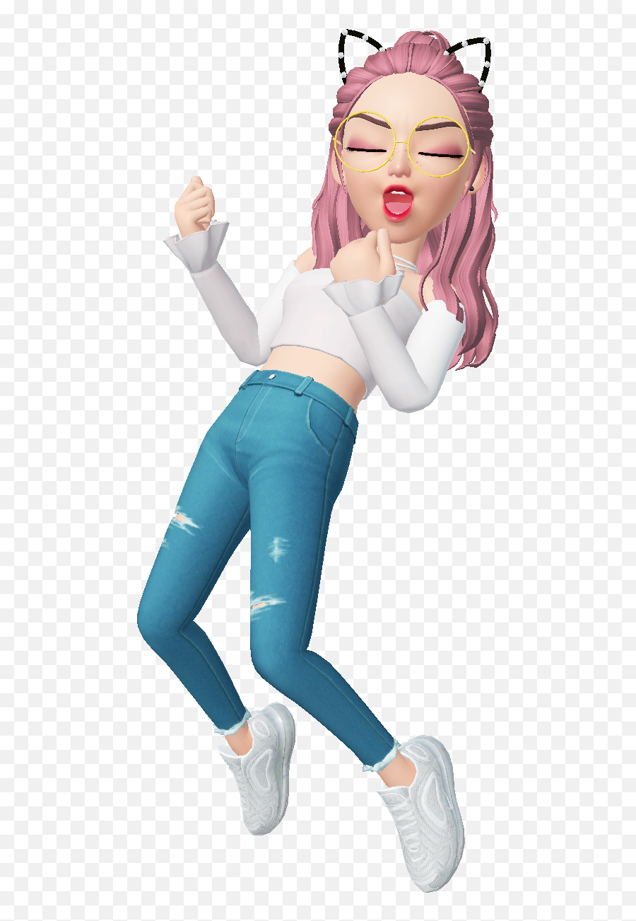 Zepetoedit Live Pinkhair Mode Nike - Girl Emoji,Dancing Girl Emoji Costume