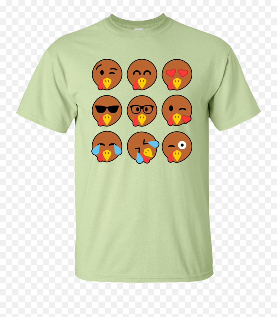 Turkey Emojis Thanksgiving Tshirt G200 Gildan Ultra Cotton T,Thanksgiving Emojis