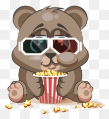 Adorable Bear Emoji Stickers - Bear Watching Emoji,Teddy Bear Emoji