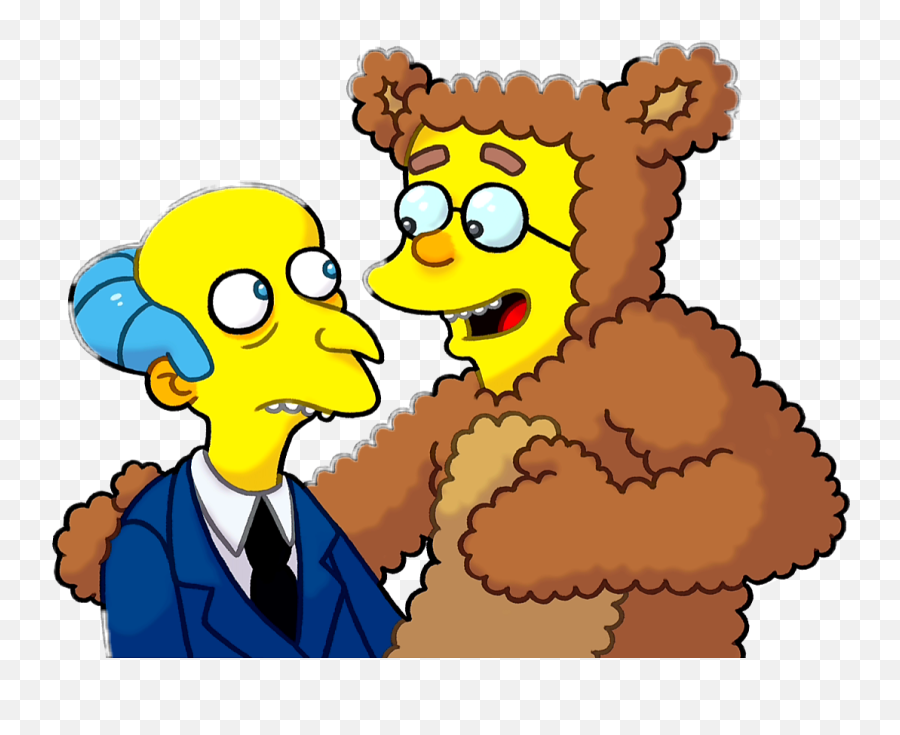 Ftestickers Thesimpsons Cartoon - Cartoon Emoji,Mr Burns Emoji