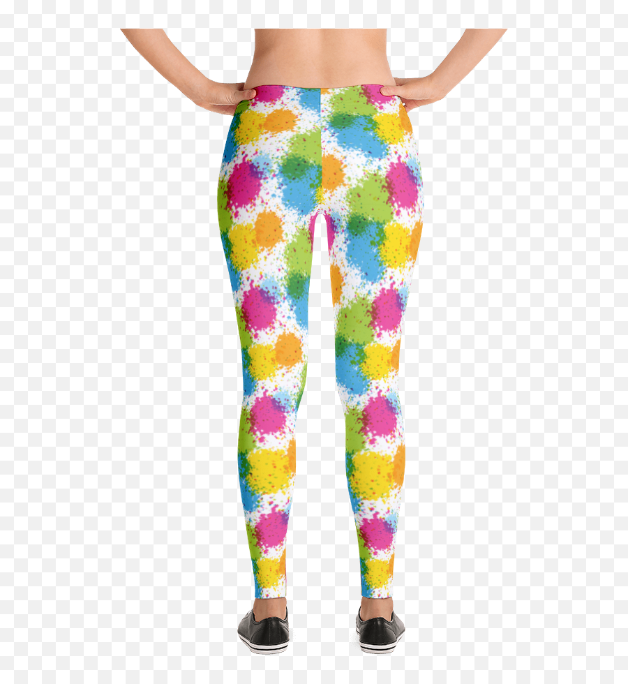 Download Color Blast Leggings - Pajamas Emoji,Halloween Emojis