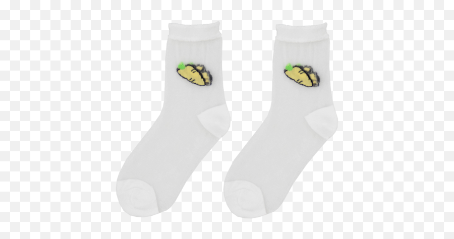 Radish Mesh Socks - Hockey Sock Emoji,Black Emoji Socks