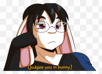 Judges In Bunny - Cartoon Emoji