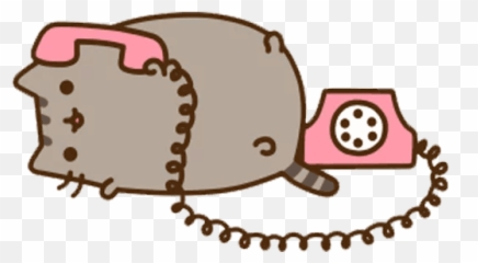 Telephone Iphone Download Hd Png - Pusheen Gif Emoji,Emoji Telephone