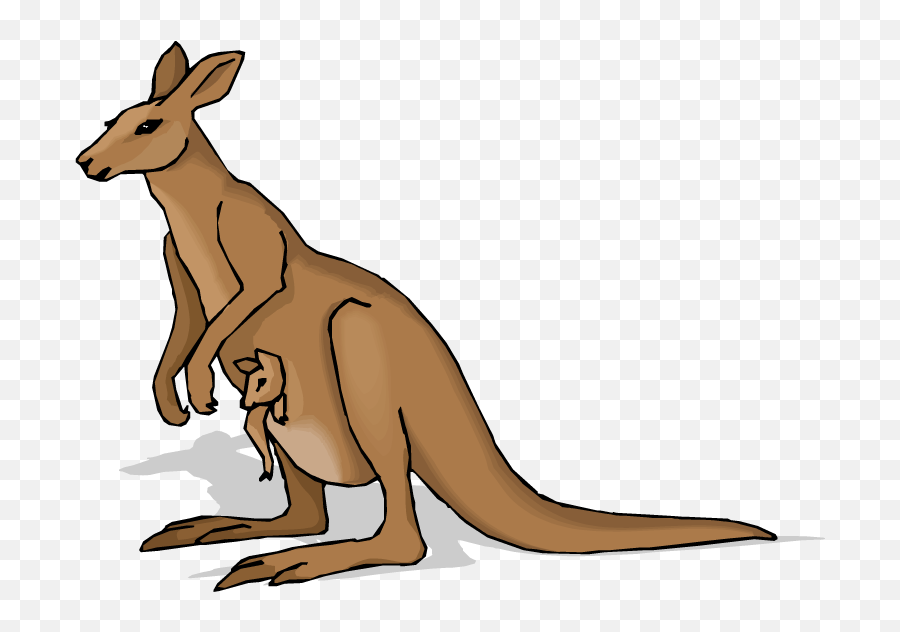 Kangaroo Clip Art Image - Kangaroo Clipart Png Emoji,Kangaroo Emoji