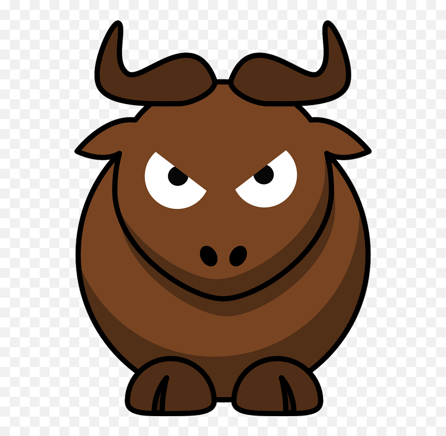 Bull Clipart Images - Cartoon Clipart Bull Emoji,Snorting Emoji