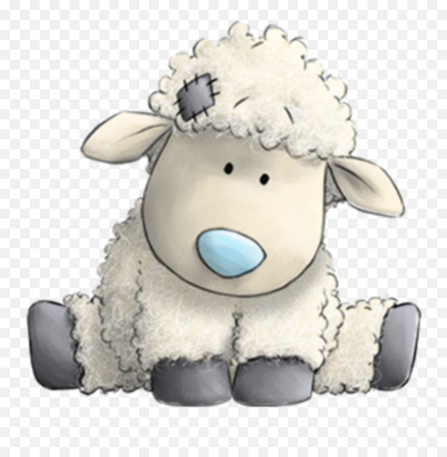 Easter Lamb Sheep Cute - Blue Nose Friends Sheep Emoji,Lamb Emoji