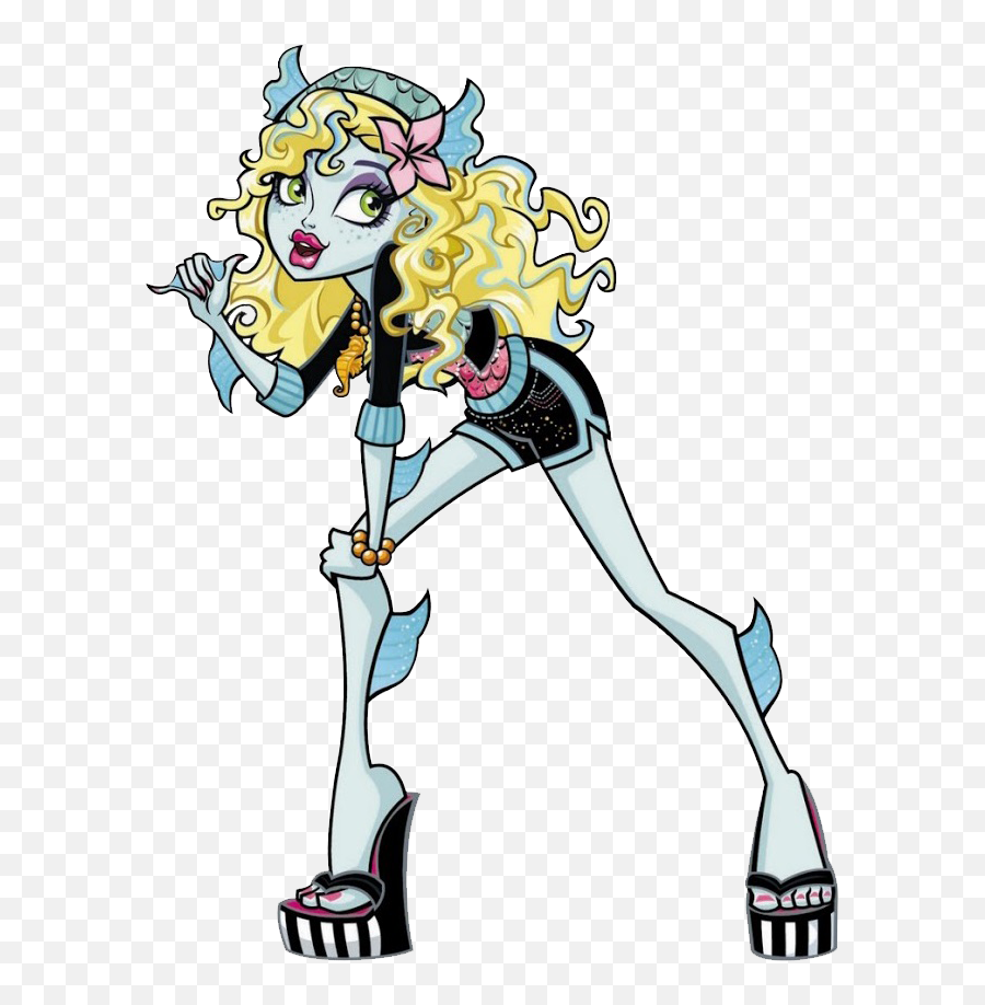 Always Laid Back And Relaxed She Loves Swimming And Clipart - Monster High Cartoon Cleo De Nile Emoji,Swimmer Emoji