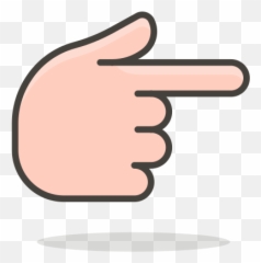 Backhand Index Pointing Right Free Icon Of 780 Free - Finger Icon Ke Kanan Png Emoji,Finger Pointing Right Emoji