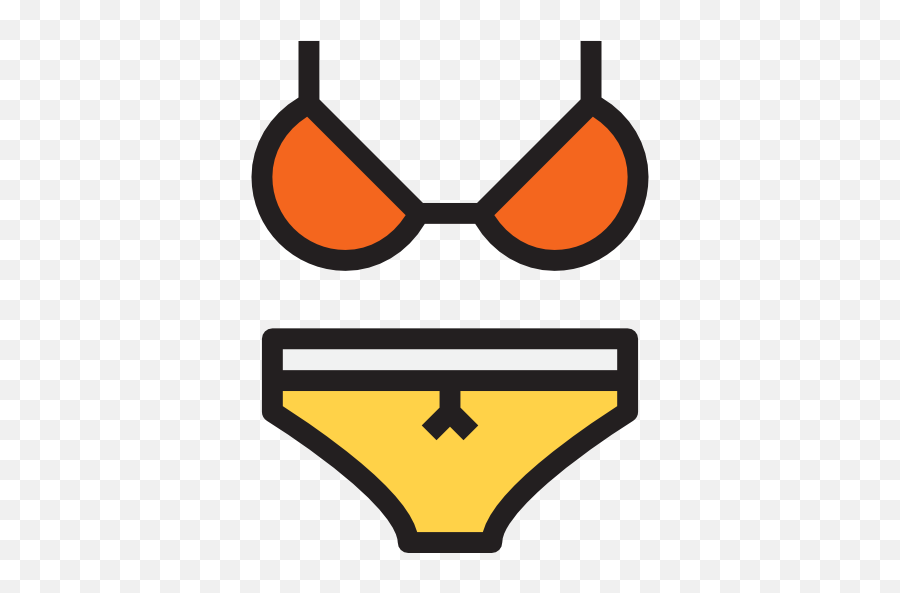 Icon Swimwear At Getdrawings Free Download - Cartoon Heart Broken Png Emoji,Panty Emoji