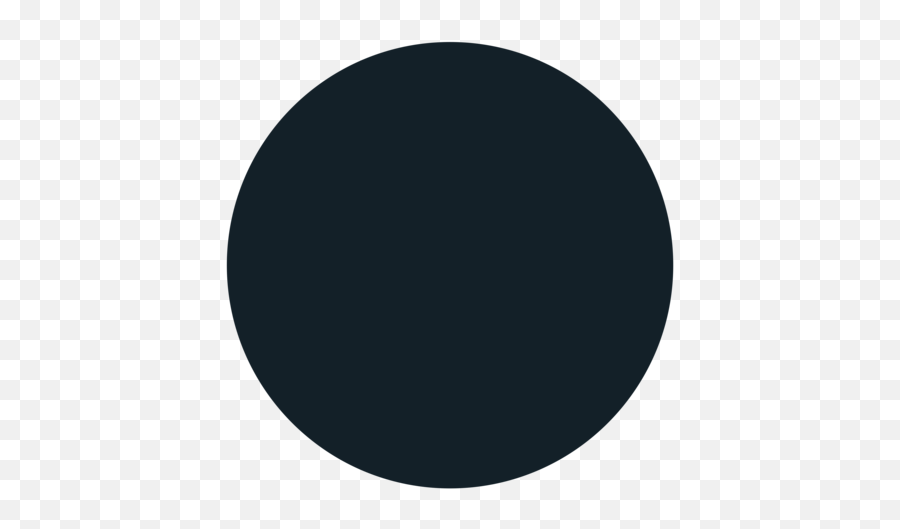 Black Circle Emoji - Circle,Black Circle Emoji