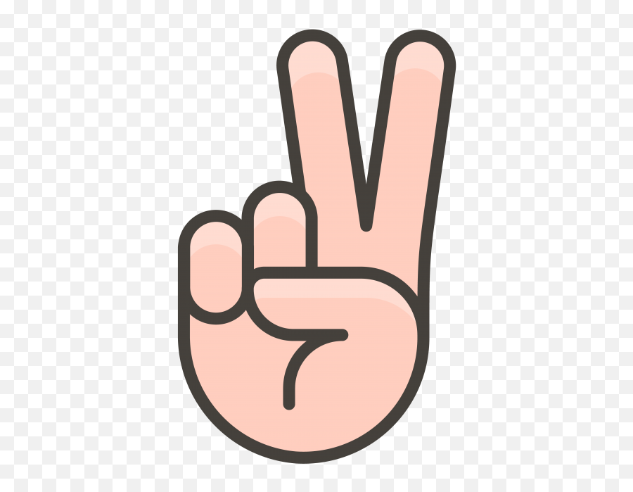 Finger Icon Png - Victory Hand Emoji Hand Emoji Png Peace Victory Hand Emoji,The Hand Emoji