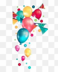 Birthday Balloons Png Clipart - Party Transparent Background Emoji