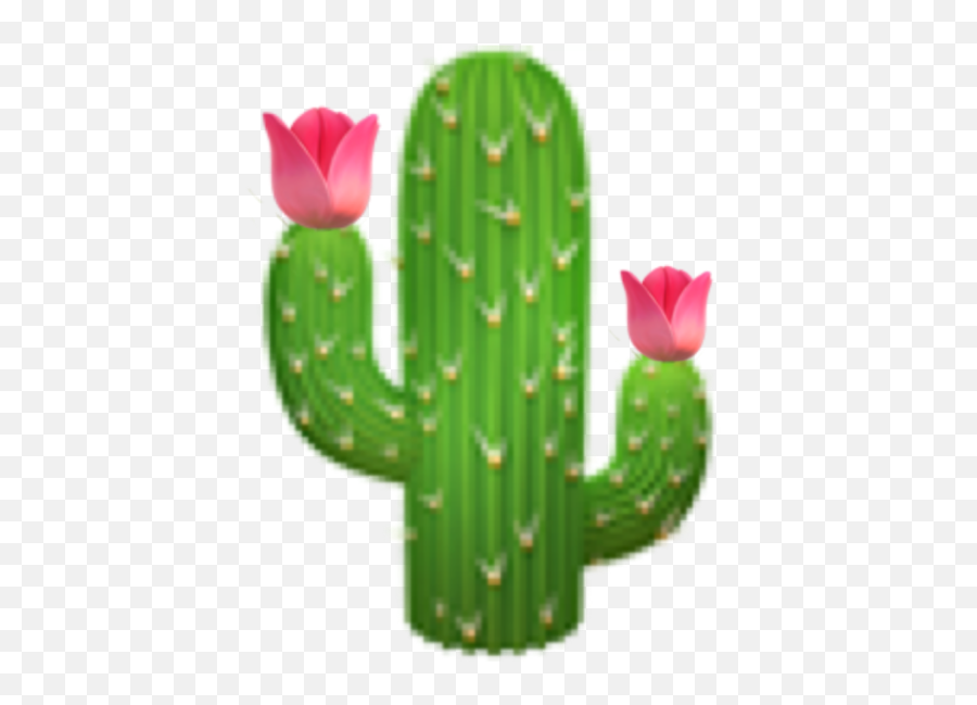Flowers Emoji Remixedemoji Sticker - Iphone Cactus Emoji Transparent,Cactus Emoji