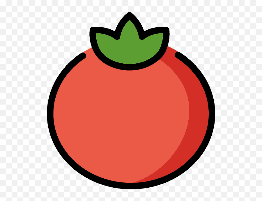 Tomato Emoji Clipart - Tomate Emoji,Olive Emoji