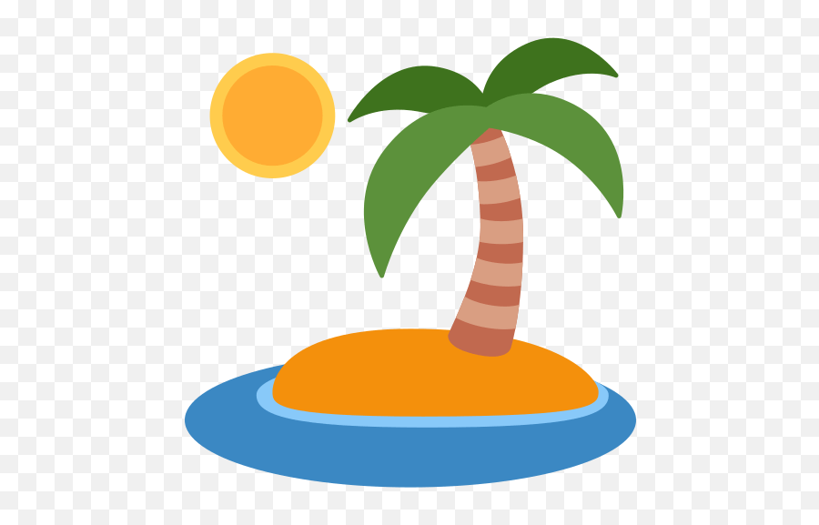 Desert Island Emoji Meaning With Pictures - Emoji Palm,Beach Emoji