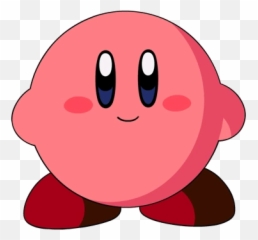 Kirby - Simple Video Game Characters Emoji,Kirby Thinking Emoji