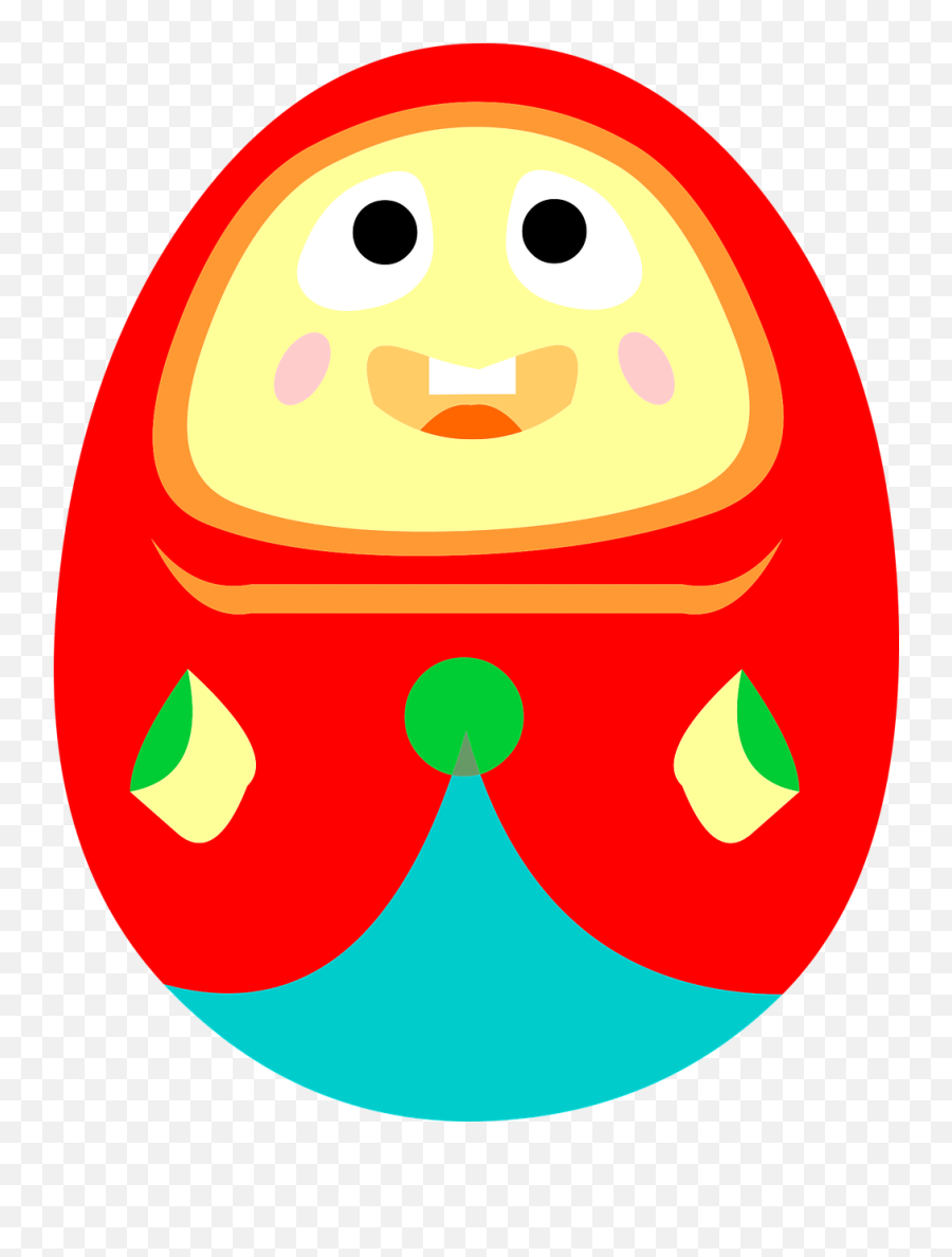 Matryoshka Doll Toy Ornament Free - Clip Art Emoji,8 Emoticon