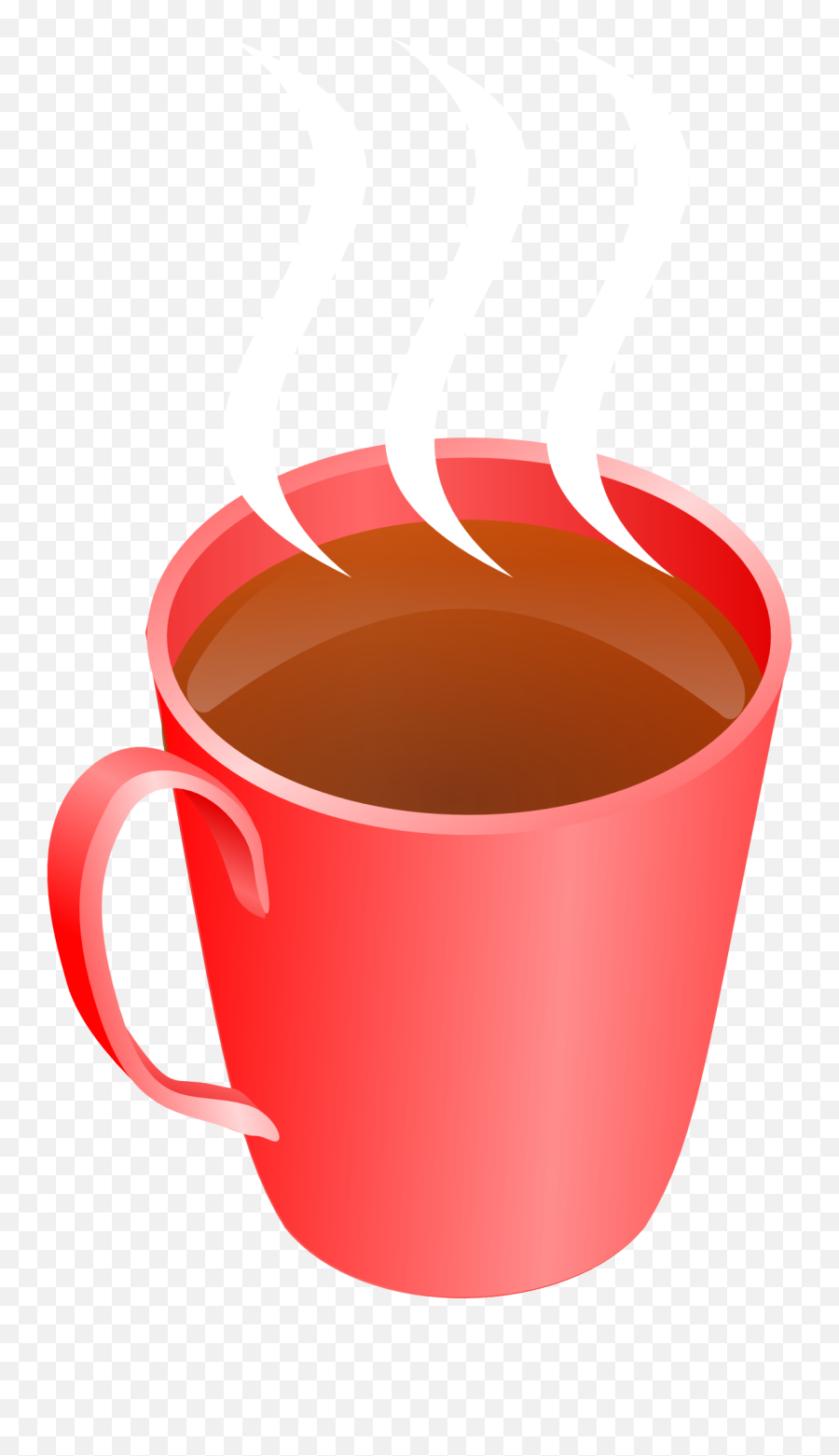 Mug Clipart Orange Cup Mug Orange Cup - Cartoon Cup Hot Chocolate Emoji,Hot Chocolate Emoji