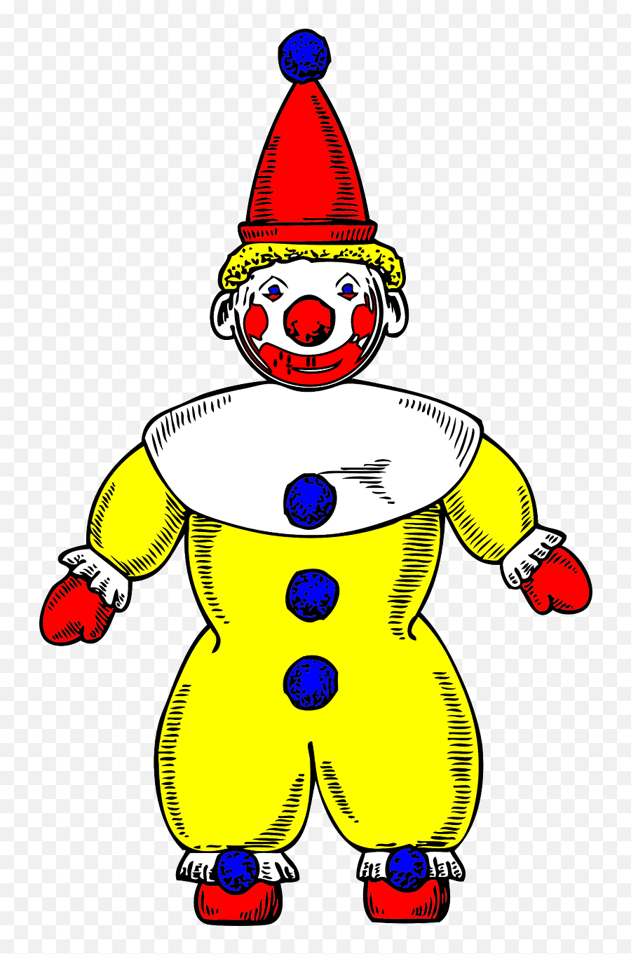 Joker Funny Happy Circus People - Clown Clipart Emoji,Birthday Emoji
