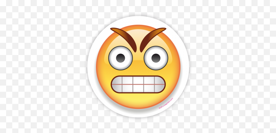 Furious Emoji - Smiley,Friend Emoji