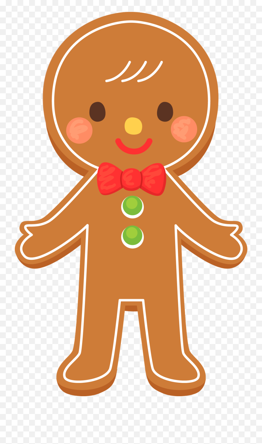 Free Gingerbread Man Cliparts The - Transparent Background Gingerbread Man Clipart Emoji,Ginger Emoji Iphone