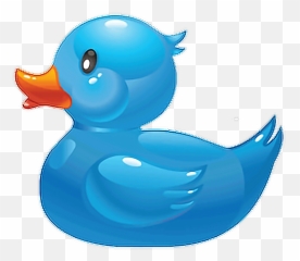 Rubber Baby Prince Ddlb Mdlb Littespace - Blue Clipart Duck Emoji