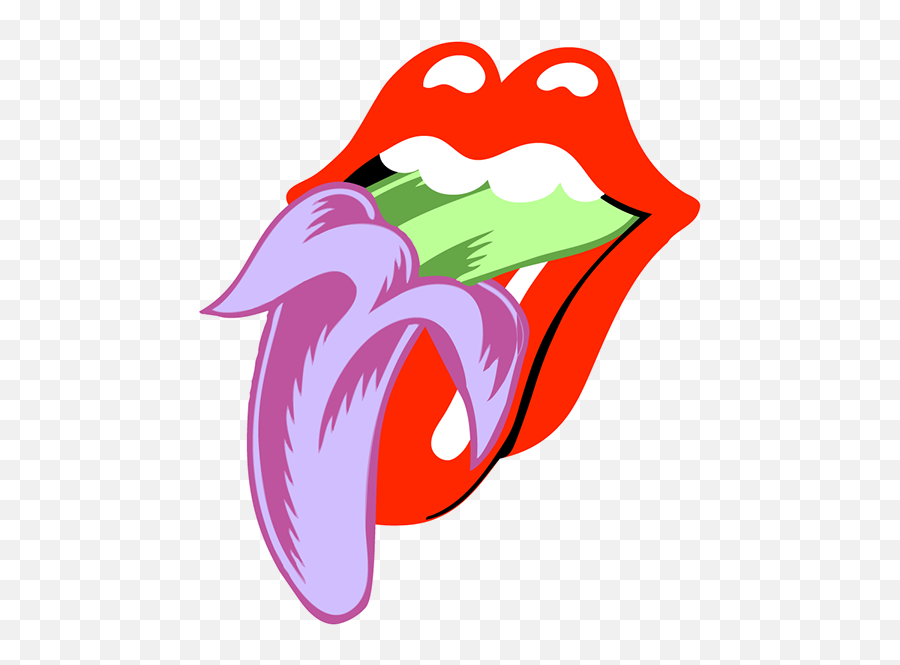 Rolling Stones Tongue - Rock N Roll Png Emoji,Rolling Stones Emoji