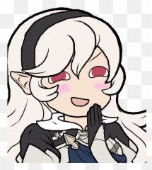 Smug Hehe Anime Animegirl - Corrin Fire Emblem Emoji