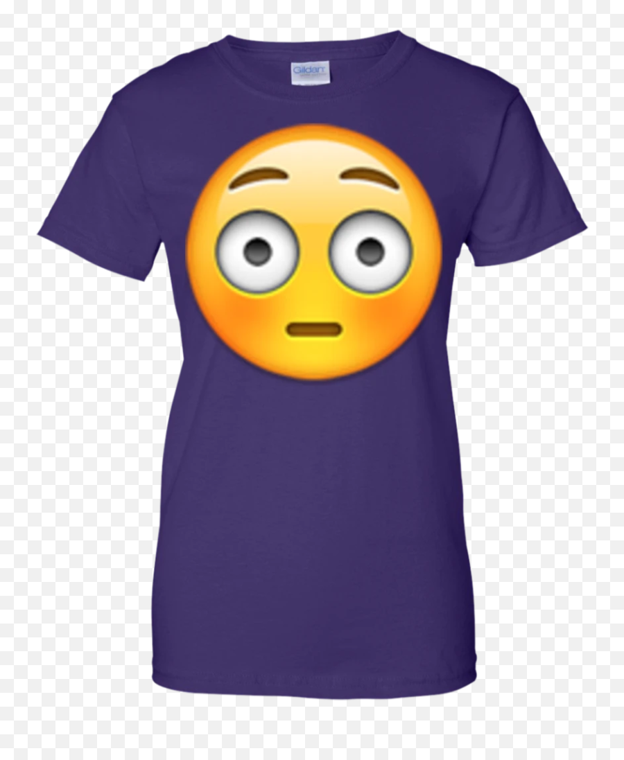 Emoji - Flushed Face T Shirt U0026 Hoodie,69 Emoji - free transparent ...