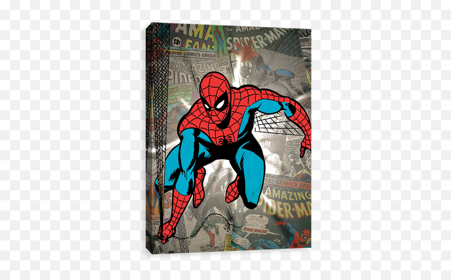 Panel Heroes Spider - Man Swing Metallic Amazing Spider Man Emoji,Spider Man Emoji