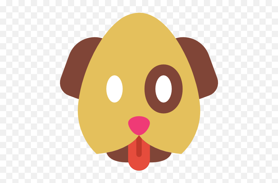 Dog - Cartoon Emoji,Dog Emoticons