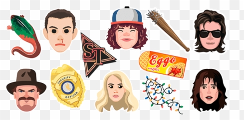 Stranger Things - Cartoon Emoji