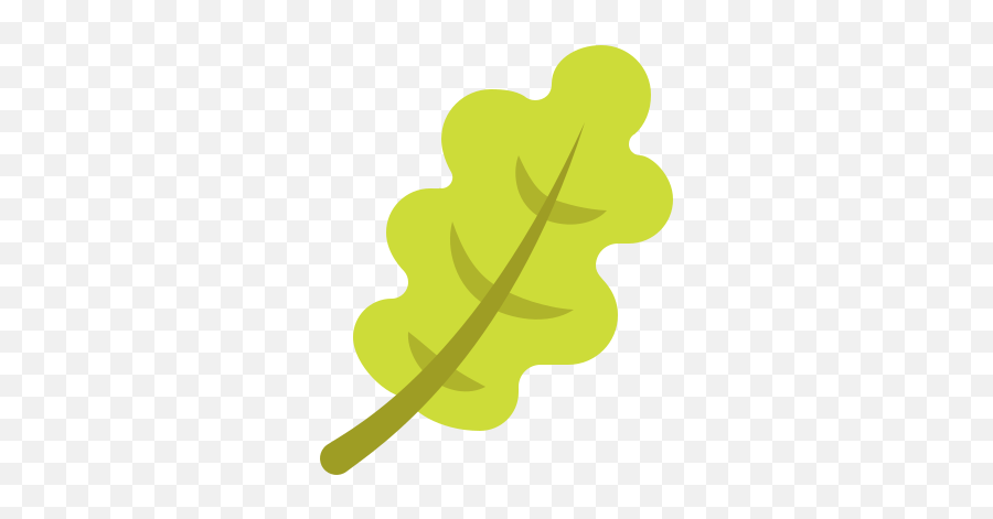 Oak Leaf Icon - Clip Art Emoji,Shrub Emoji