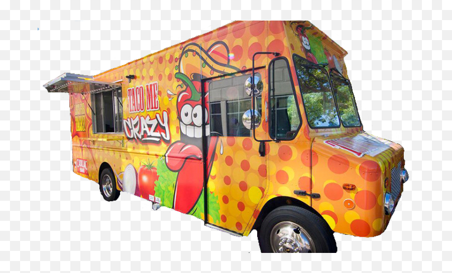 Foodtruck Tacos Tacotruck Food Yellow - Van Emoji,Food Truck Emoji ...