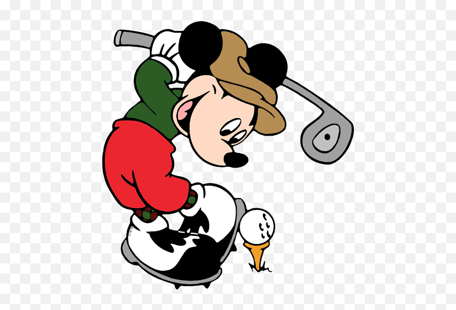 Golf Clip Disney Transparent U0026 Png Clipart Free Download - Ywd Mickey Mouse Golf Emoji,Tiger And Golf Emoji
