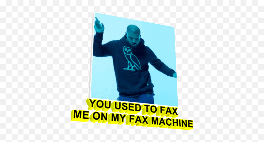 Top Fax Of Life Stickers For Android Ios - Drake Hotline Bling Emoji,Fax Emoji