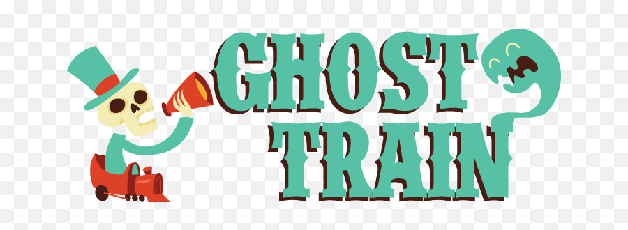 Download Ghost Train - Ghost Train Logo Full Size Png Graphic Design Emoji,Train Emoji Transparent