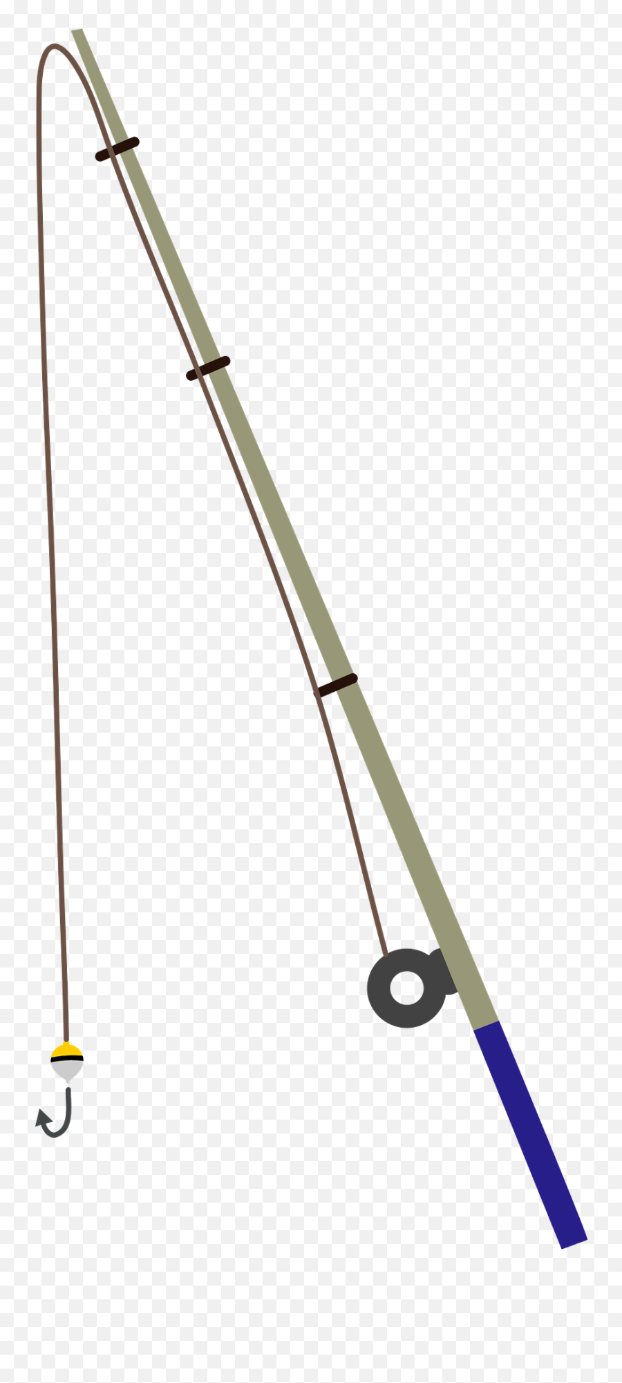 Fishing Rod Clipart - Vertical Emoji,Fishing Emoji
