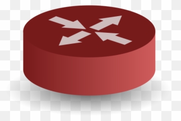 Patricks Red Router - Router Clip Art Emoji,Umbrella Emoji